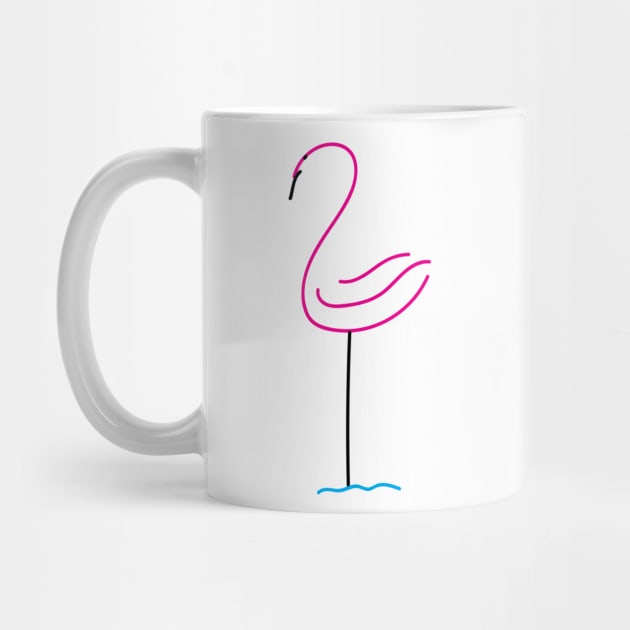 flamingo by JazzyArt